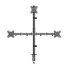 LogiLink Uchwyt na 3 monitory, 17-27 cale ,max 10kg na ramie